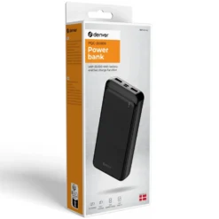 Denver Fast Charge-powerbank med PD 22,5 W 20 000 mAh