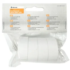 Denver PSP-20 Etikettrullar till termoskrivare MBP-16 4-pack