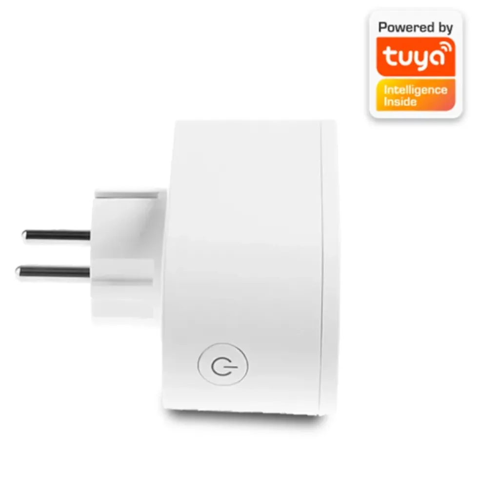 Denver Smart Grenuttag med energimätning 2 uttag