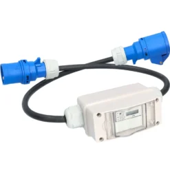Digital elmätare på kabel CEE