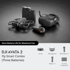 DJI Avata 2 Fly Smart Combo – FPV-drönare med 4K HDR