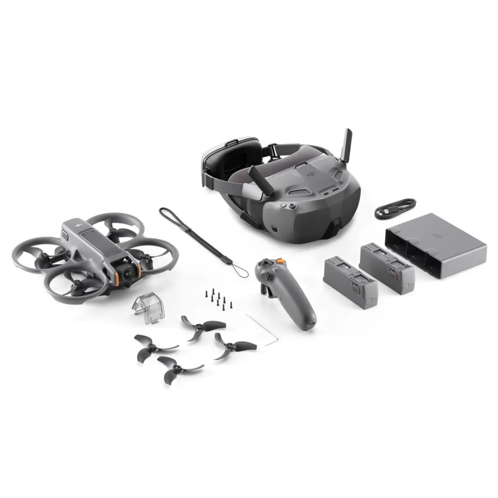 DJI Avata 2 Fly Smart Combo – FPV-drönare med 4K HDR