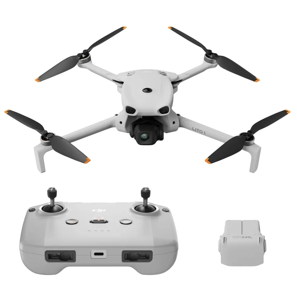 DJI Lito X1 kameradrönare med 4K HDR Grå