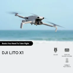DJI Lito X1 kameradrönare med 4K HDR Grå