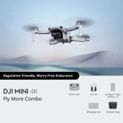 DJI Mini 4K Fly More Combo – Kompakt drönare med 4K-video