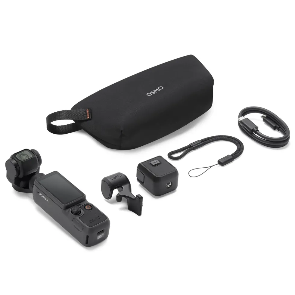 DJI Osmo Pocket 4 gimbalkamera Svart