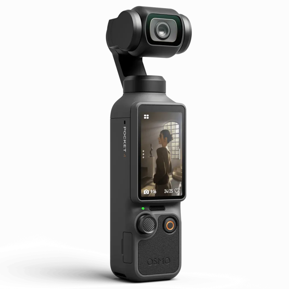 DJI Osmo Pocket 4 gimbalkamera Svart