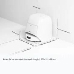 DJI ROMO S – Robotdammsugare och mopp med 3D LiDAR Water Tank Version