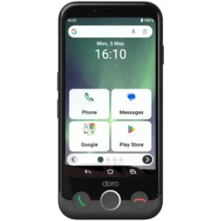 Doro Aurora A11 smartphone Grafitgrå