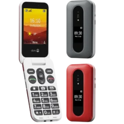 Doro Leva L31 mobiltelefon 4G Röd/vit
