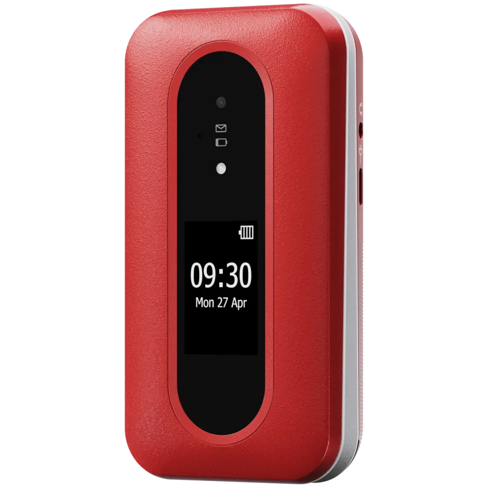 Doro Leva L31 mobiltelefon 4G Röd/vit