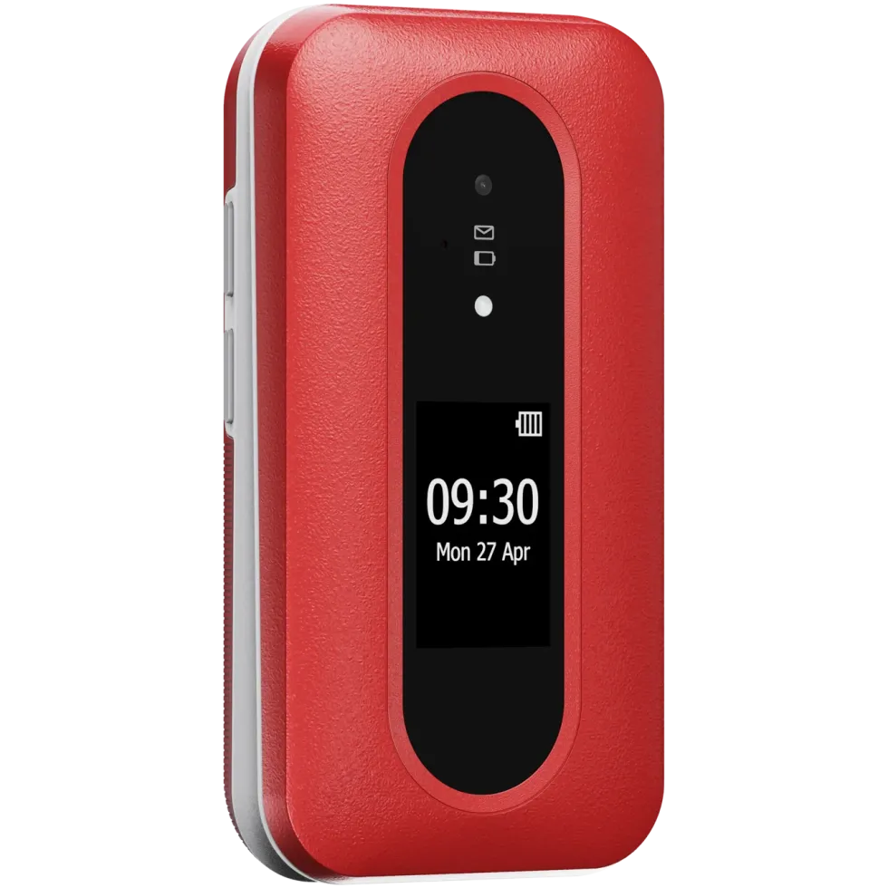 Doro Leva L31 mobiltelefon 4G Röd/vit