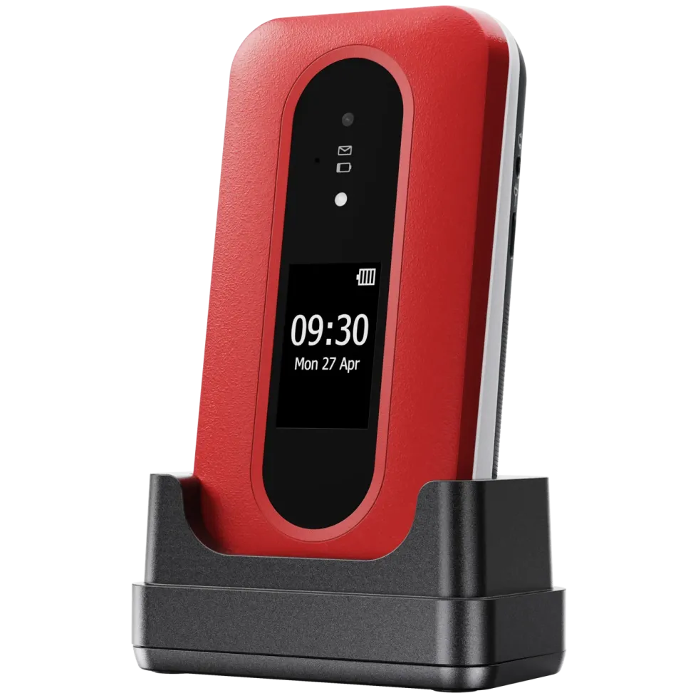 Doro Leva L31 mobiltelefon 4G Röd/vit