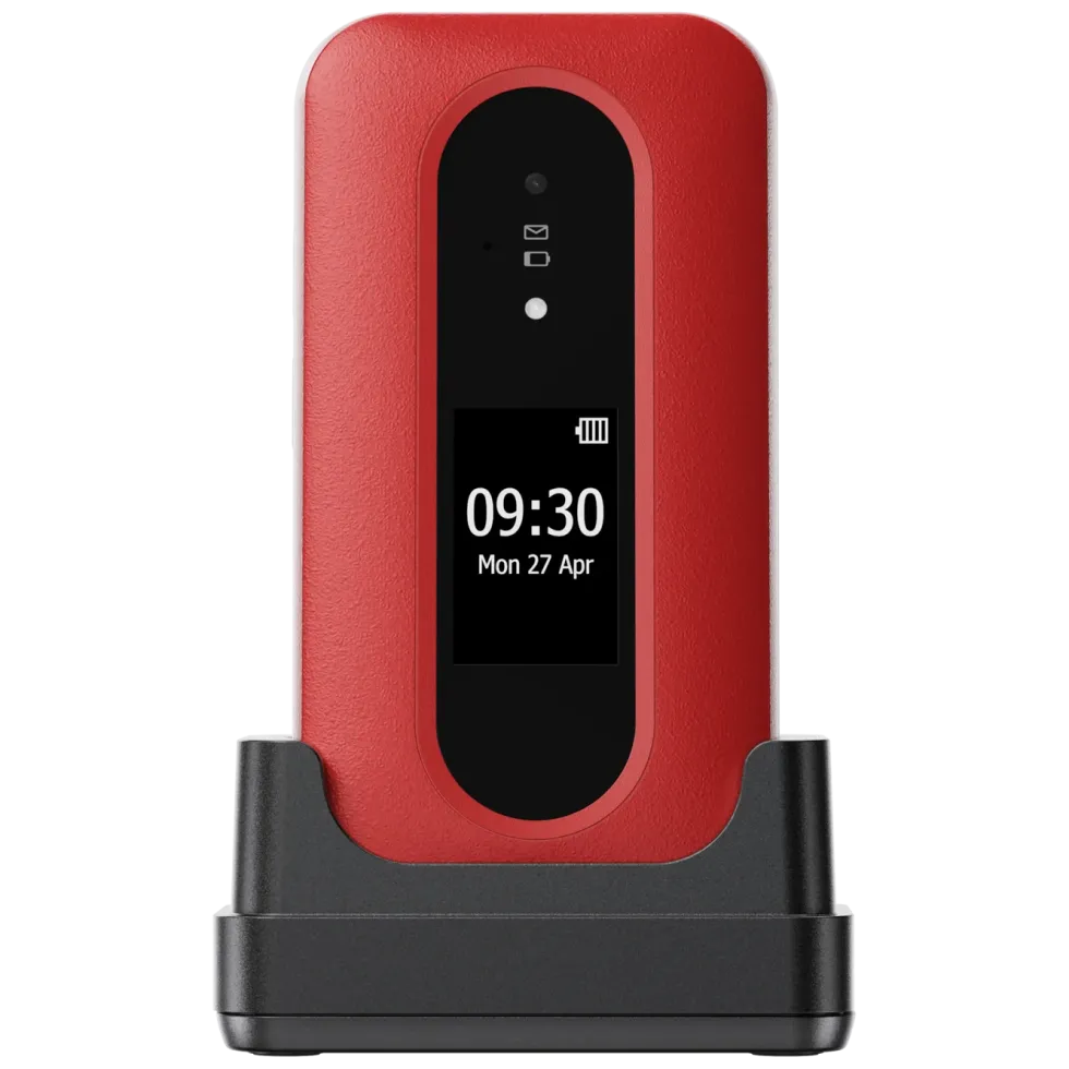 Doro Leva L31 mobiltelefon 4G Röd/vit