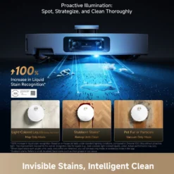 Dreame X60 Ultra – Robotdammsugare med basstation Vit
