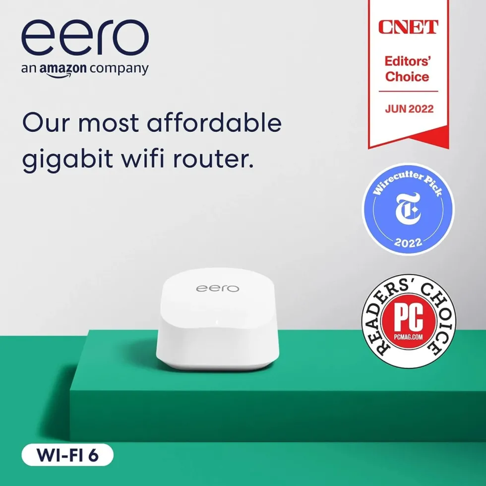 eero 6+ AX3000 Wifi 6 mesh-router 1-pack
