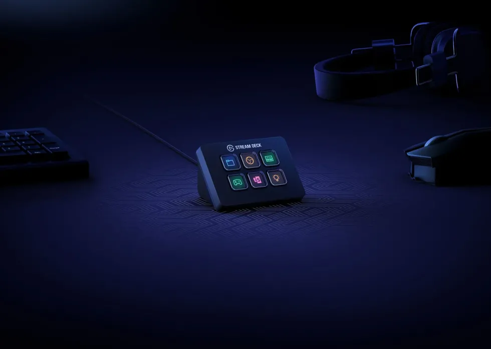 Elgato Stream Deck Mini Programmerbart tangentbord