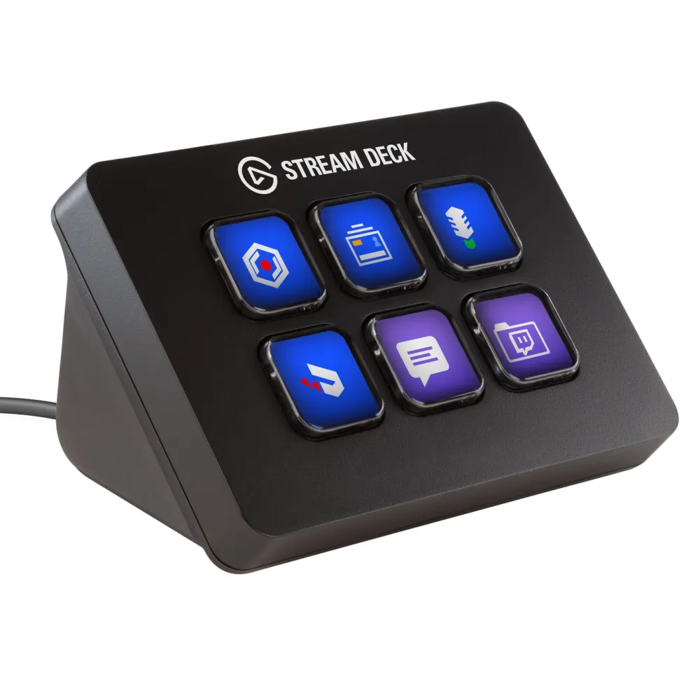 Elgato Stream Deck Mini Programmerbart tangentbord