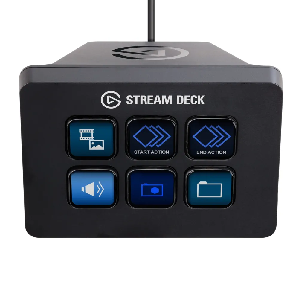 Elgato Stream Deck Mini Programmerbart tangentbord