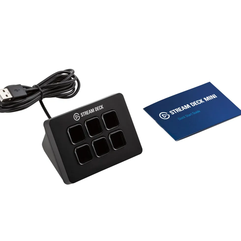 Elgato Stream Deck Mini Programmerbart tangentbord