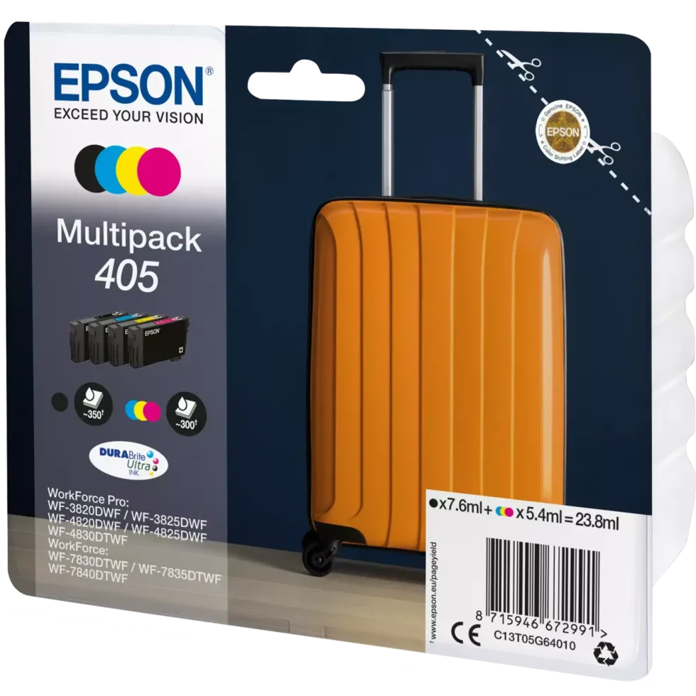 Epson 405 DURABrite Ultra bläckpatroner multipack Standard