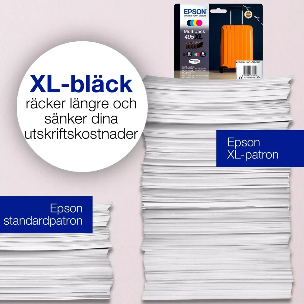 Epson 405 DURABrite Ultra bläckpatroner multipack Standard