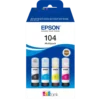Epson 104 EcoTank bläckflaskor 4-pack 4-pack