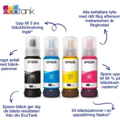 Epson 104 EcoTank bläckflaskor 4-pack 4-pack