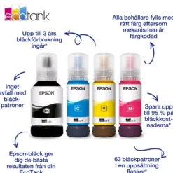 Epson 102 EcoTank påfyllningsbläck 4-pack