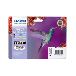 Epson T0807 Bläckpatron 6-pack