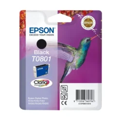 Epson T0801 Bläckpatron Svart