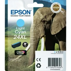 Epson T2432 Bläckpatron XL Ljus cyan