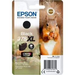 Epson T378 XL Bläckpatron Svart