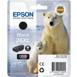 Epson T2621 XL Bläckpatron Svart
