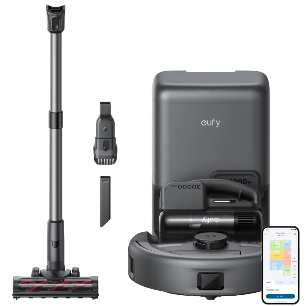 Eufy E20 3-i-1 robotdammsugare