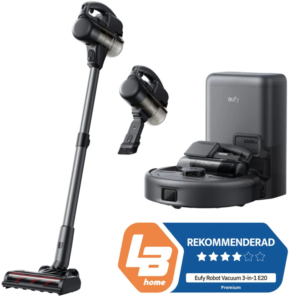 Eufy E20 3-i-1 robotdammsugare