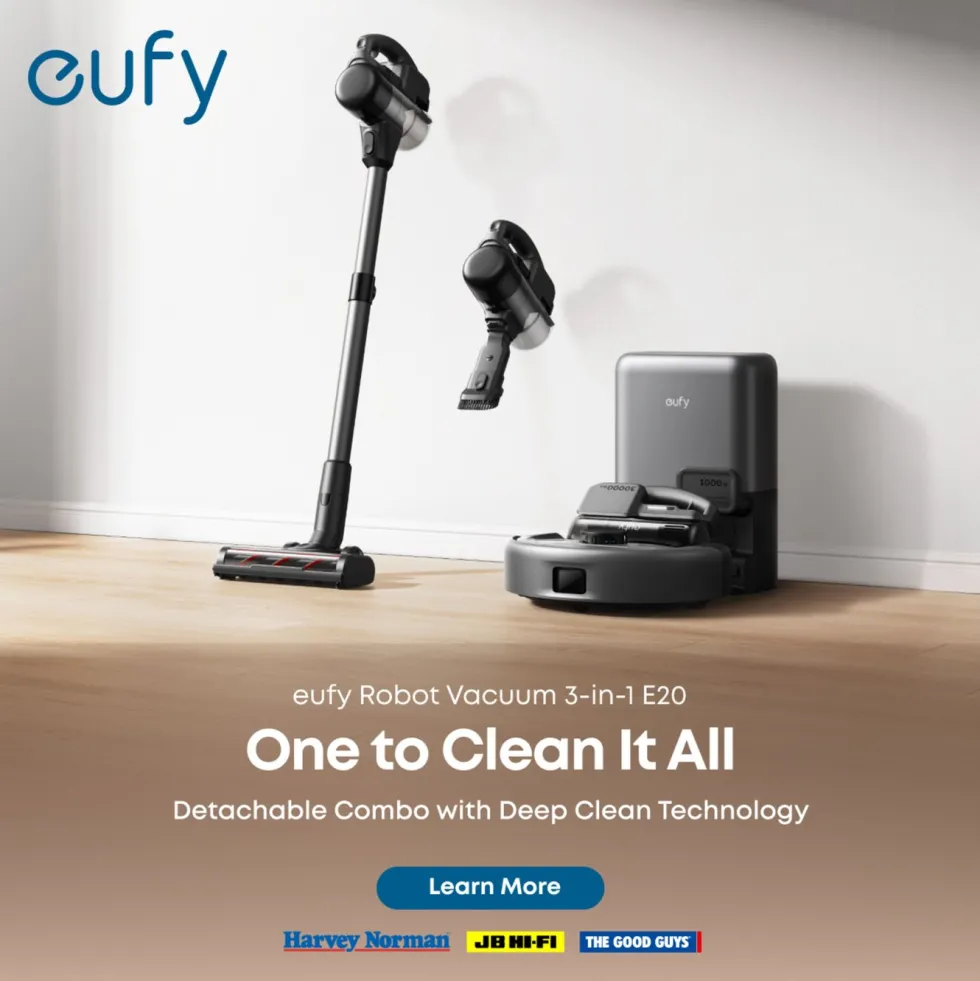 Eufy E20 3-i-1 robotdammsugare