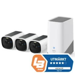 Eufy eufyCam E40 Övervakningssystem 3-pack