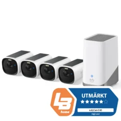 Eufy eufyCam E40 Övervakningssystem 4-pack