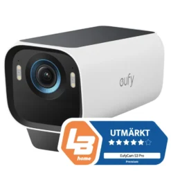 Eufy eufyCam S3 Pro Extra kamera med solpanel