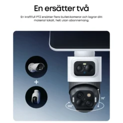Eufy eufyCam S4 Övervakningssystem med solpanel 2-pack