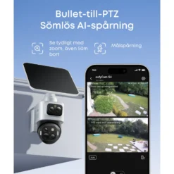 Eufy eufyCam S4 Övervakningssystem med solpanel 2-pack