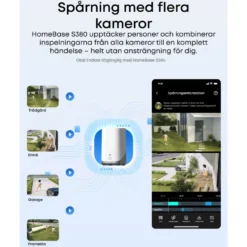 Eufy eufyCam S4 Övervakningssystem med solpanel 2-pack