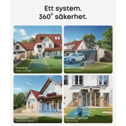 Eufy eufyCam S4 Övervakningssystem med solpanel 2-pack