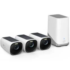 Eufy eufyCam 3 Övervakningssystem med solpanel 3-pack