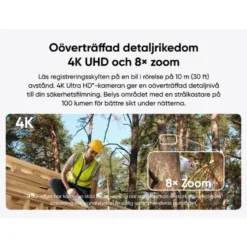Eufy 4G LTE solcellsdriven övervakningskamera S330
