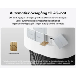 Eufy 4G LTE solcellsdriven övervakningskamera S330