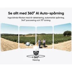 Eufy 4G LTE solcellsdriven övervakningskamera S330