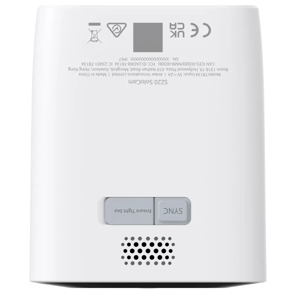 Eufy SoloCam S220 Trådlös övervakningskamera 1-pack