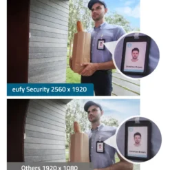 Eufy Video Doorbell 2K med basstation